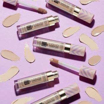 Eveline Cosmetics Liquid Camouflage Corector rezistent la apa cu acid hialuronic - imagine 3